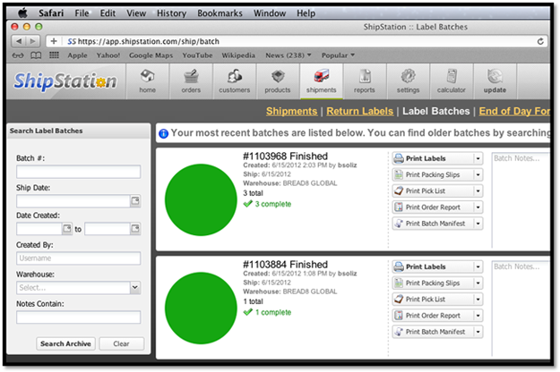 ShipStation on a Mac