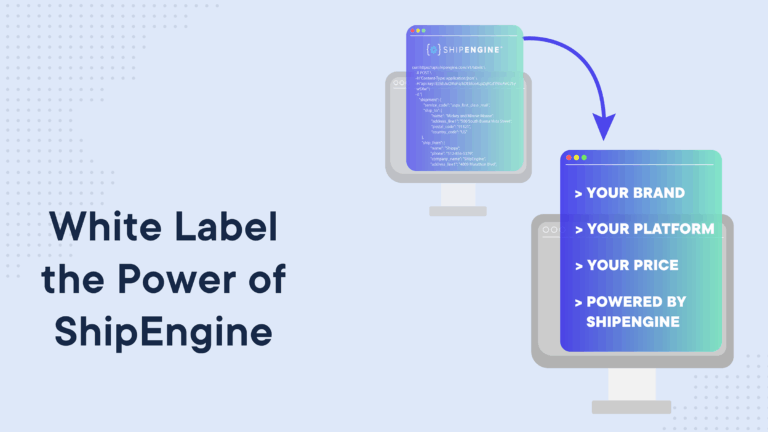 White Labeling the Partners API through ShipEngine